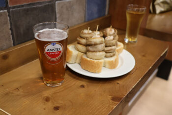 バルANGELのマッシュルームピンチョス