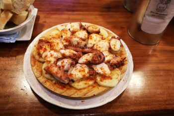 ガリシア風タコのタパス