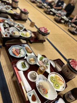 この食事がいつも楽しみですよね