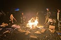 道祖神 キャンプ焚火会2023梅雨