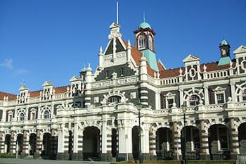 歴史的建築物の多いダニーデン