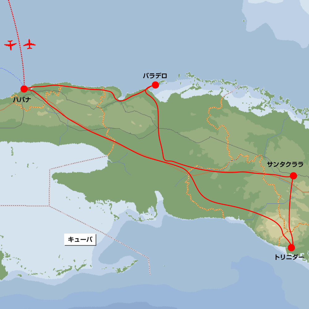キューバ カリビアン コースト ライド チェ ゲバラが見た景色 8日間 海外ツーリングの道祖神