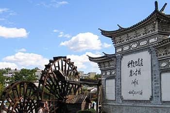 世界遺産の麗江古城