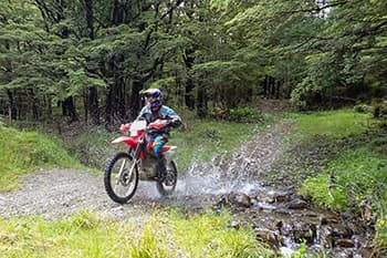バイクは扱いやすいCRF230やCRF150