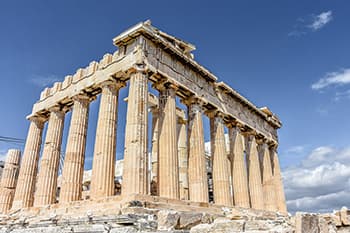 パルテノン神殿やアクロポリス散策の時間もあります