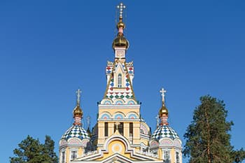 木造建築のゼンコフ正教会