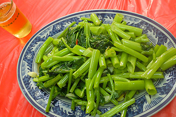 名物の空心菜