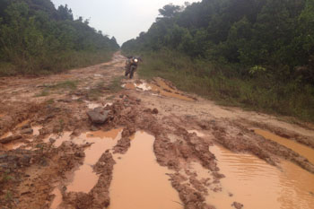 ブラジル国道BR319は雨が降れば酷道に