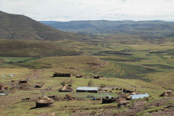 のどかな山村風景