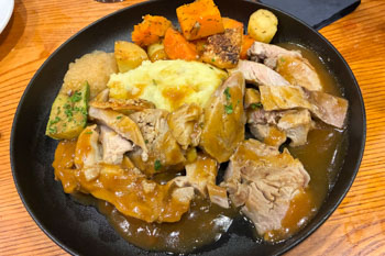 ボリュームたっぷりのニュージーランド料理