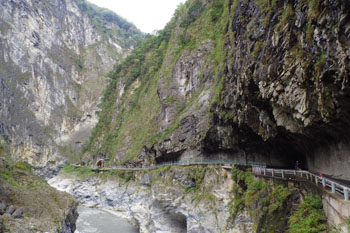 大迫力の太魯閣渓谷